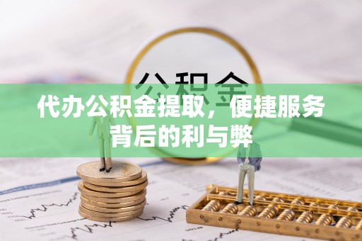 连南代办公积金提取，便捷服务背后的利与弊