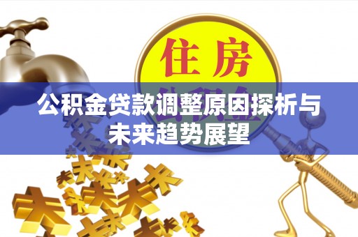 连南公积金贷款调整原因探析与未来趋势展望