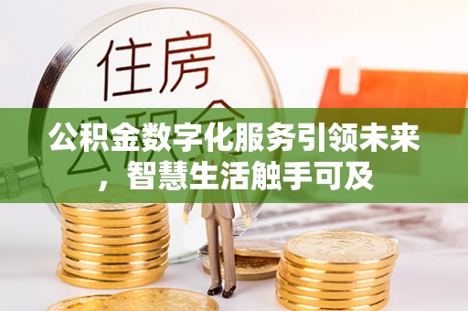 连南公积金数字化服务引领未来，智慧生活触手可及