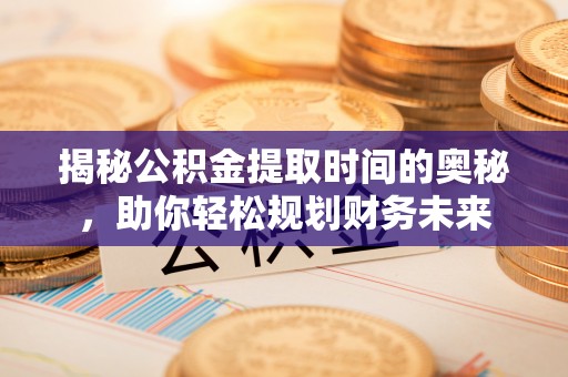 连南揭秘公积金提取时间的奥秘，助你轻松规划财务未来
