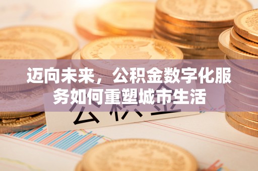 连南迈向未来，公积金数字化服务如何重塑城市生活