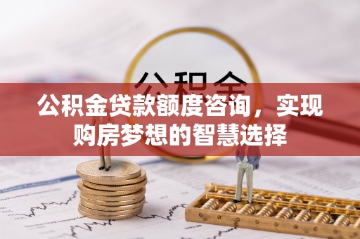 连南公积金贷款额度咨询，实现购房梦想的智慧选择