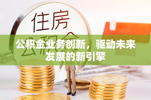 连南公积金业务创新，驱动未来发展的新引擎