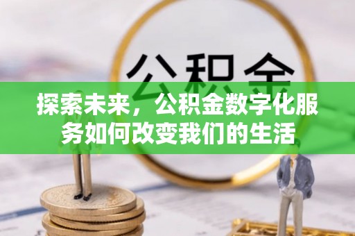 连南探索未来，公积金数字化服务如何改变我们的生活