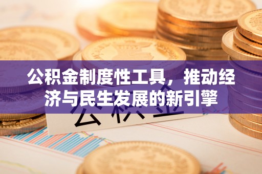 连南公积金制度性工具，推动经济与民生发展的新引擎
