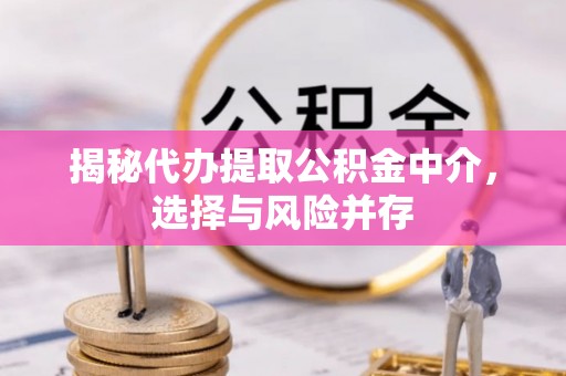 连南揭秘代办提取公积金中介，选择与风险并存