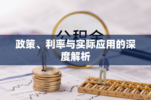 连南政策、利率与实际应用的深度解析