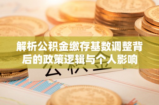 连南解析公积金缴存基数调整背后的政策逻辑与个人影响