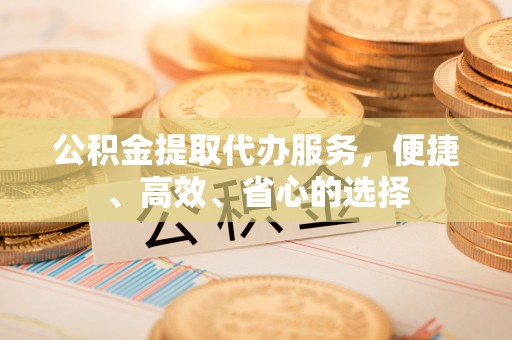 连南公积金提取代办服务，便捷、高效、省心的选择