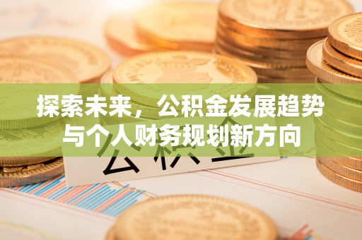 连南探索未来，公积金发展趋势与个人财务规划新方向