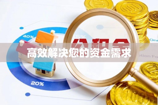 连南高效解决您的资金需求