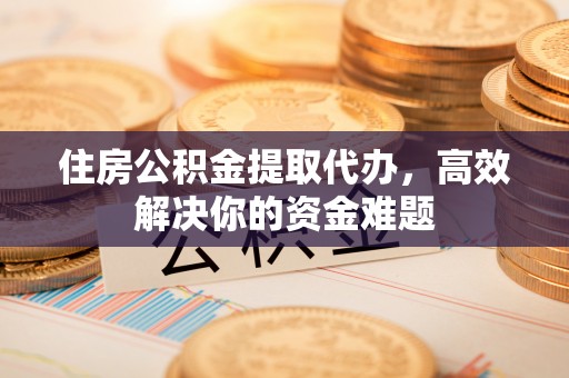 连南住房公积金提取代办，高效解决你的资金难题