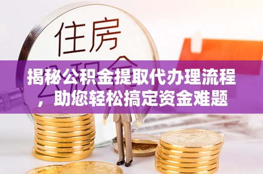 连南揭秘公积金提取代办理流程，助您轻松搞定资金难题