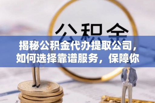 连南揭秘公积金代办提取公司，如何选择靠谱服务，保障你的资金安全