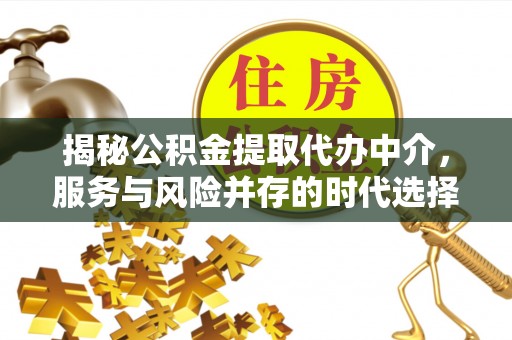 连南揭秘公积金提取代办中介，服务与风险并存的时代选择