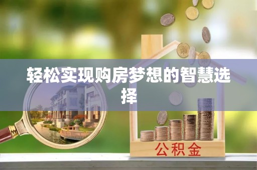 连南轻松实现购房梦想的智慧选择
