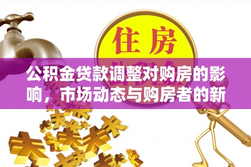 连南公积金贷款调整对购房的影响，市场动态与购房者的新选择