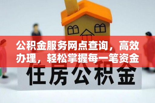 连南公积金服务网点查询，高效办理，轻松掌握每一笔资金动态