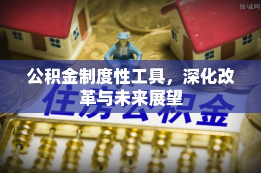 连南公积金制度性工具，深化改革与未来展望
