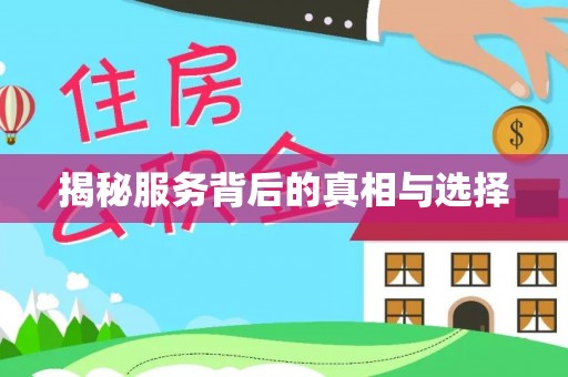 连南揭秘服务背后的真相与选择