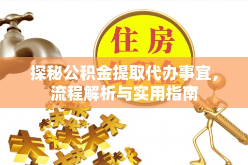 连南探秘公积金提取代办事宜，流程解析与实用指南