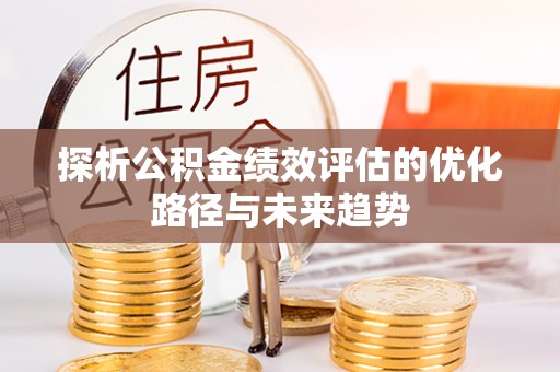 连南探析公积金绩效评估的优化路径与未来趋势
