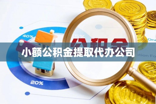 连南小额公积金提取代办公司