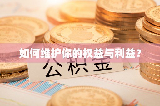 连南如何维护你的权益与利益？