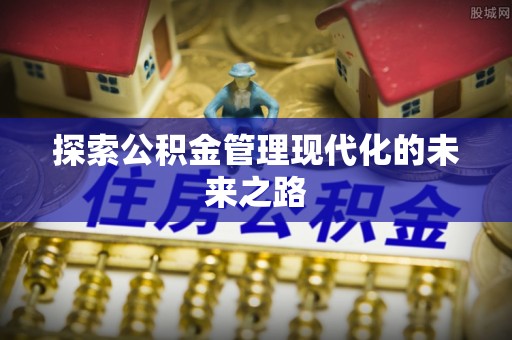 连南探索公积金管理现代化的未来之路
