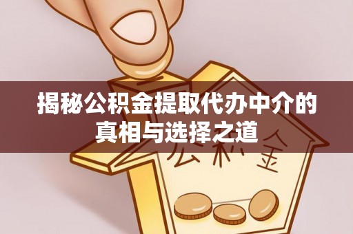 连南揭秘公积金提取代办中介的真相与选择之道
