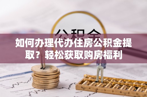 连南如何办理代办住房公积金提取？轻松获取购房福利
