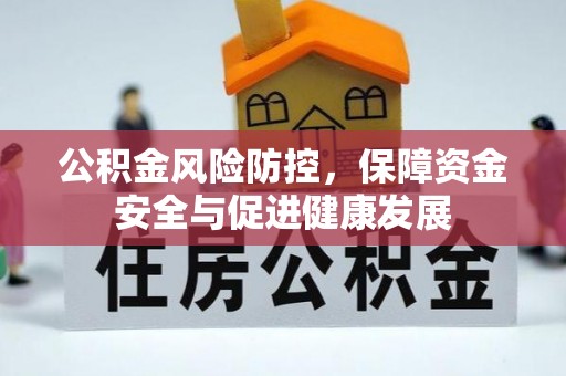 连南公积金风险防控，保障资金安全与促进健康发展